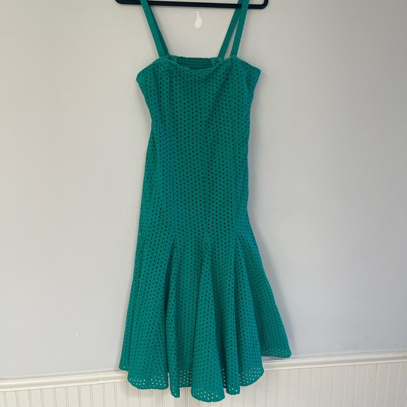Anthropologie Maeve Leila Eyelet Dress size 12 - Picture 4 of 16